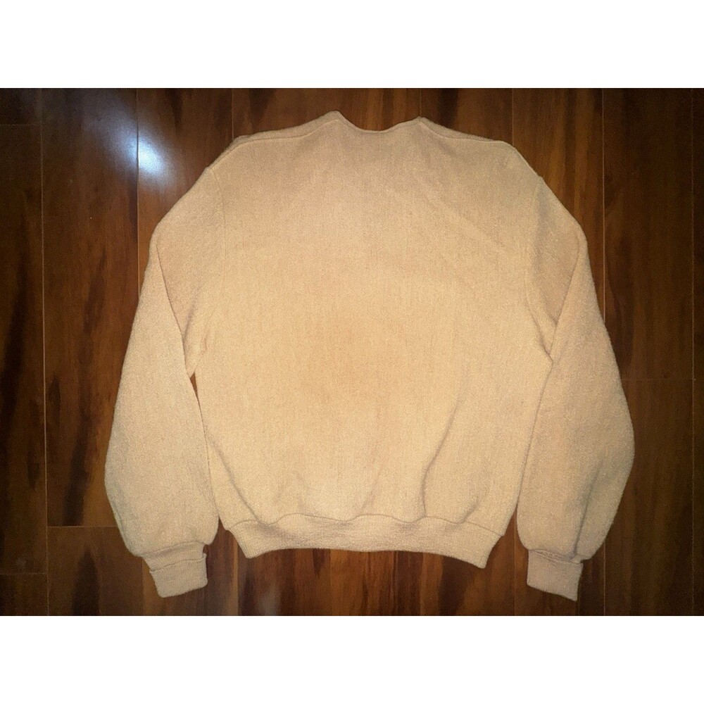 Vintage 60s Robert Bruce Arnold Palmer Alpaca Wool Cardigan Sweater USA M - Picture 10 of 13